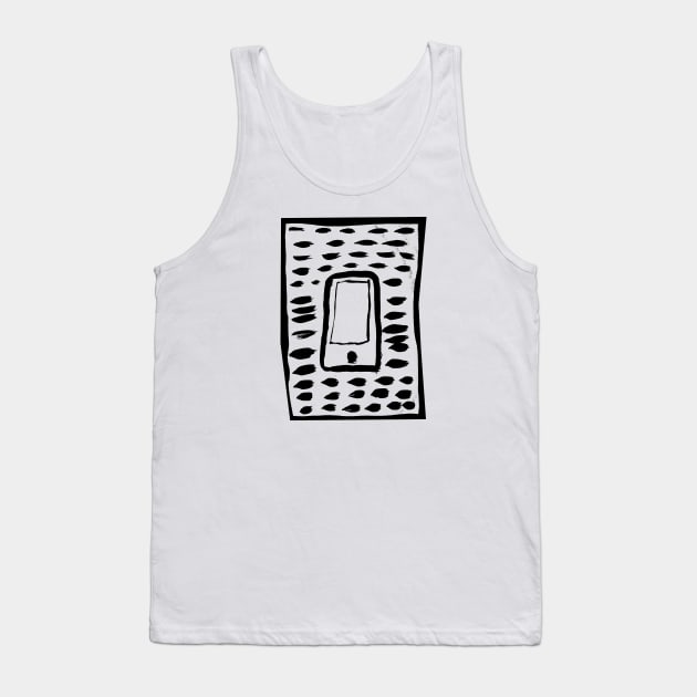 the drawing of a smartphone Tank Top by the_spiritual_view